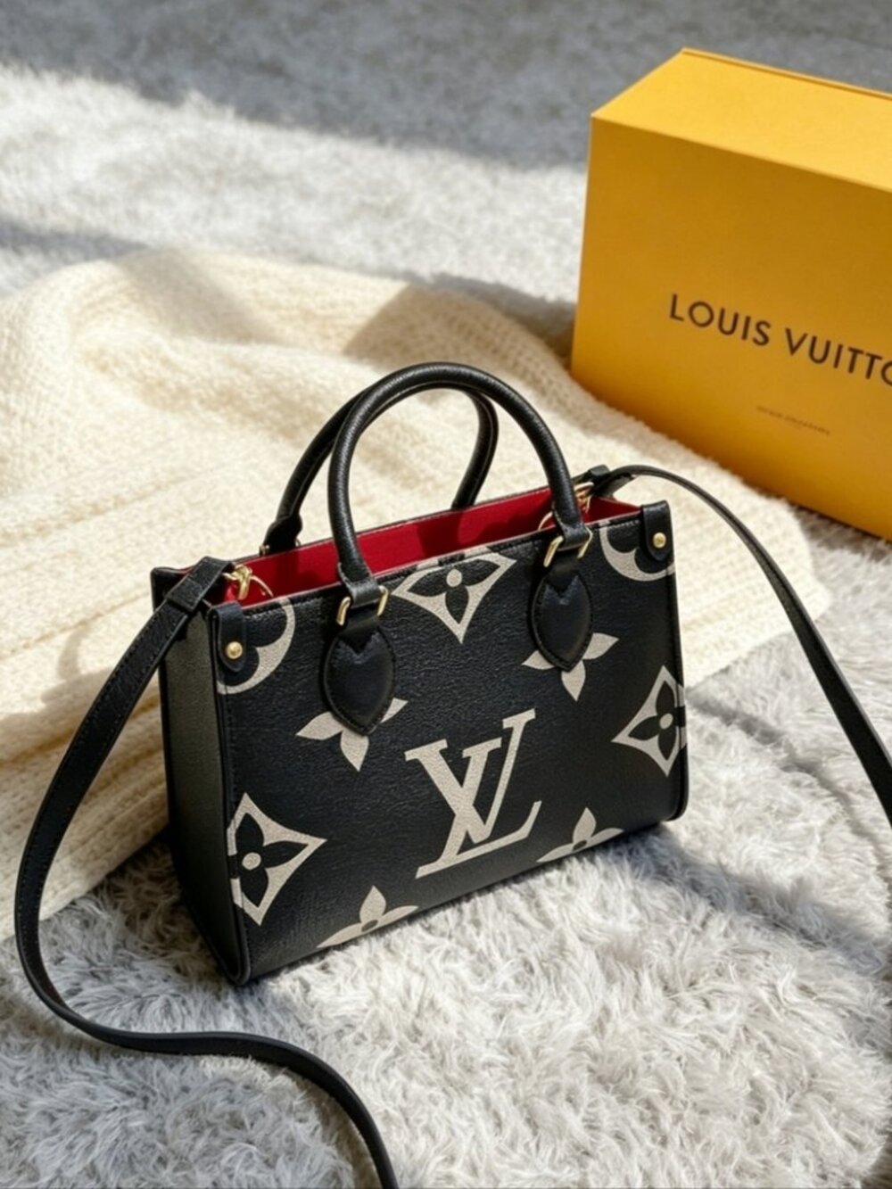 Louis Vuitton Monogram Empreinte Bicolor Black